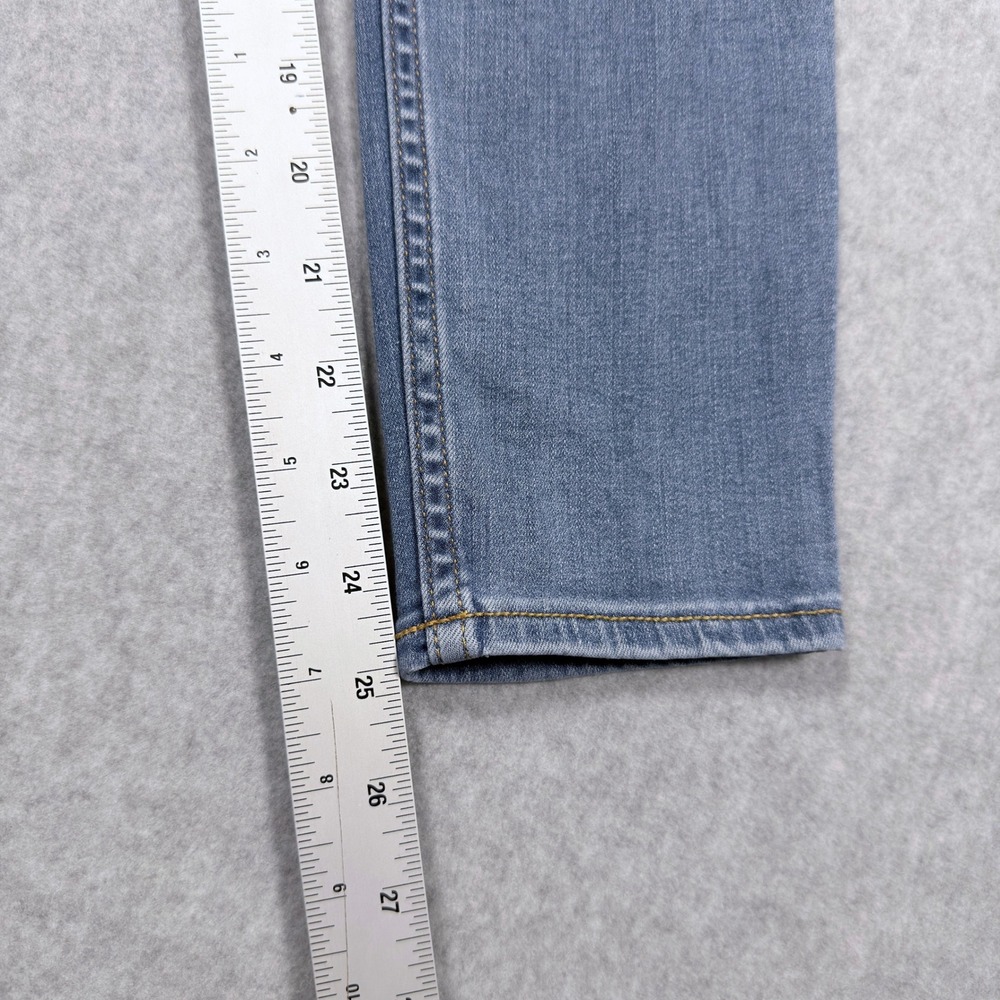 Hollister Mid-Rise Jean Legging Distressed Blue Denim Size W29 L26 - Picture 5 of 9